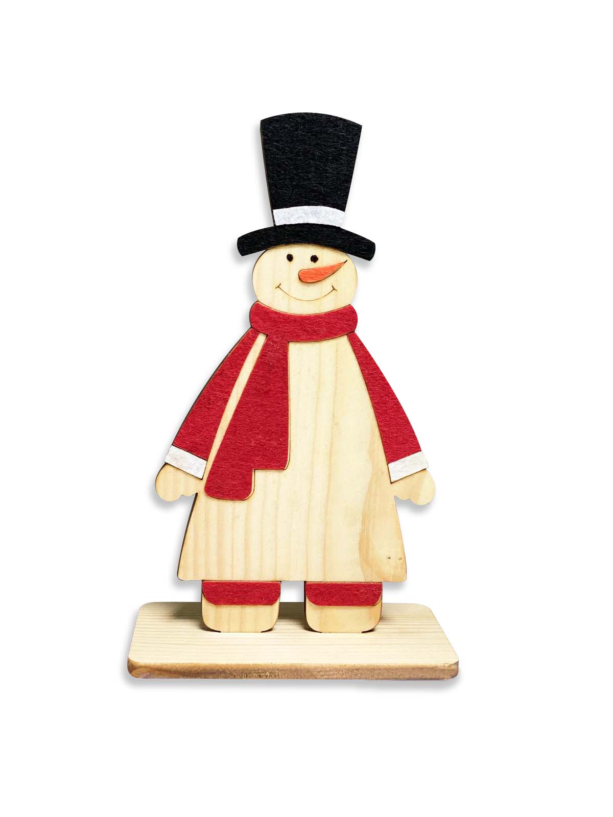 W005 - Wooden North Pole Iceman Table Top