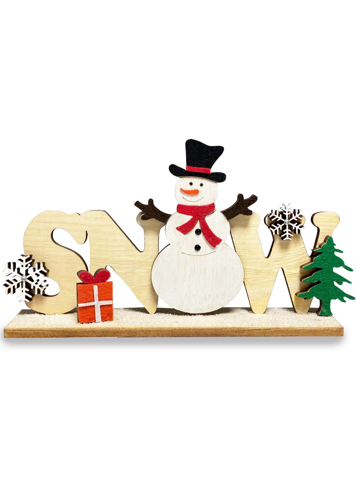Crafters Collection W002 - Wooden Snow Table Top